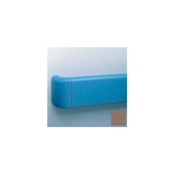 Pawling Aluminum-Reinforced Return For Br-530 Handrail, Cafe Au Lait BR-535-0-694 - main